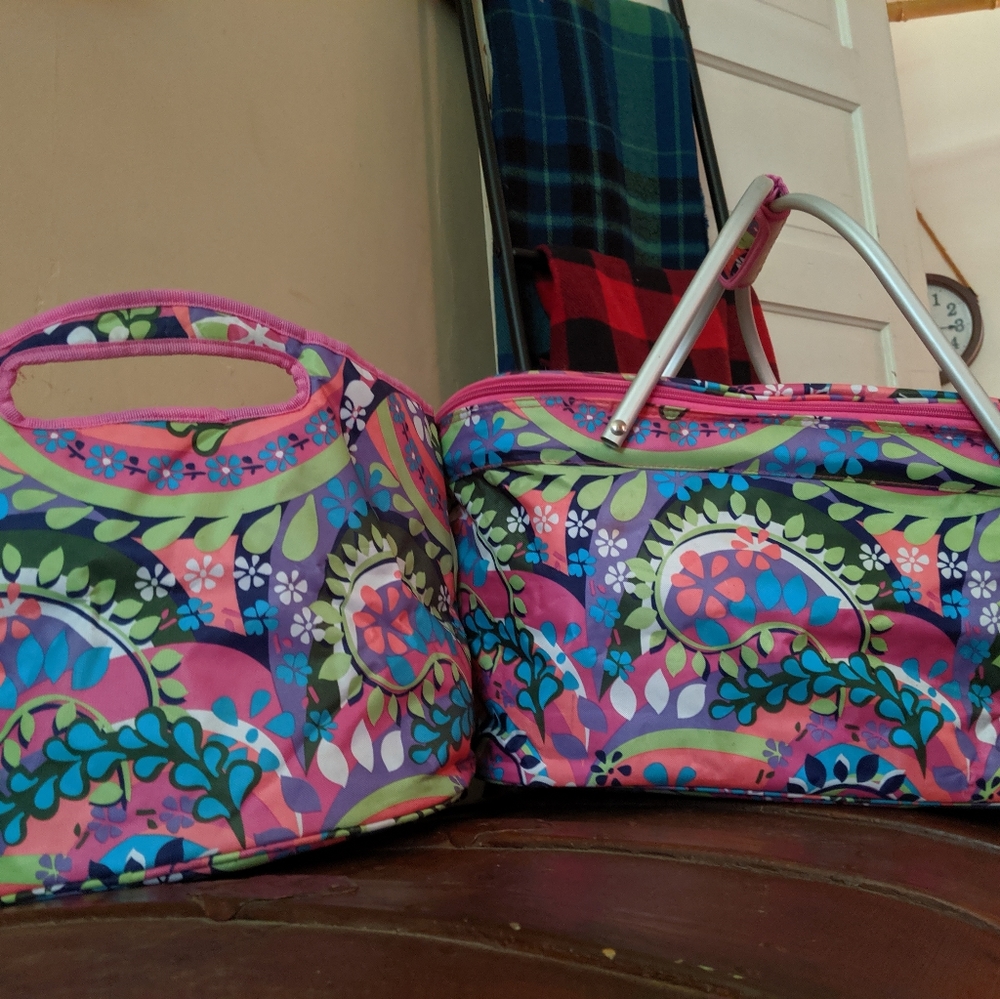 Set of matching RIU coolers.
